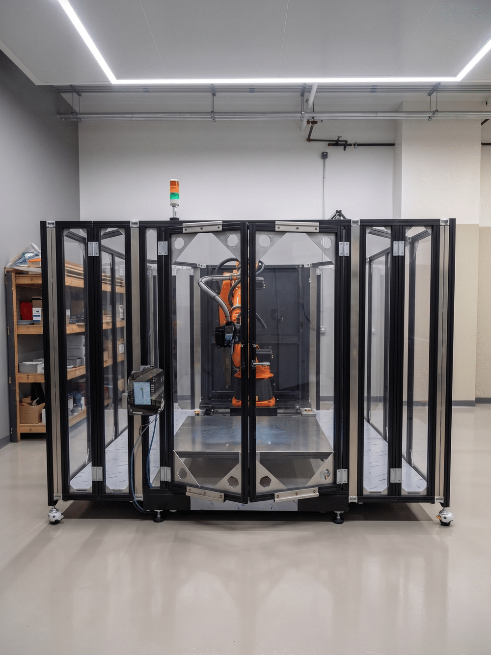 Large Format Robotic 3D Printing Cell